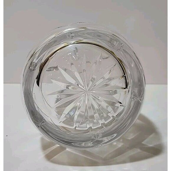 Vintage Atlantis Full Lead Crystal Glass Decanter And Stopper 12 Inches - Picture 6 of 7